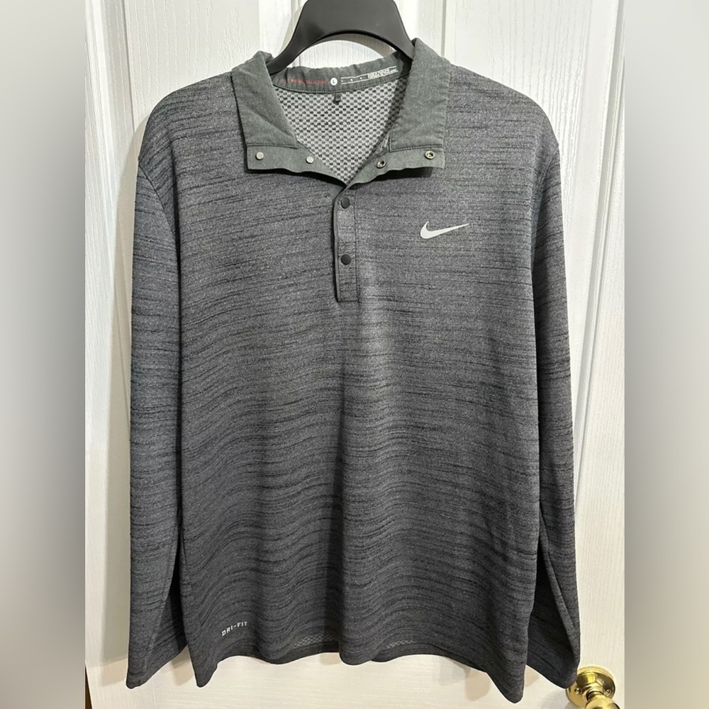 Nike Tiger Woods Collection Golf Dri Fit Pullover